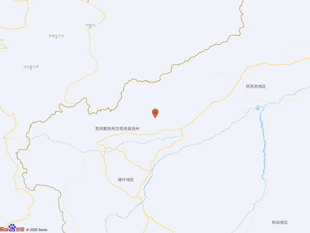 新疆克孜勒苏州阿图什市（北纬40.23度，东经77.67度）发生3.1级地震