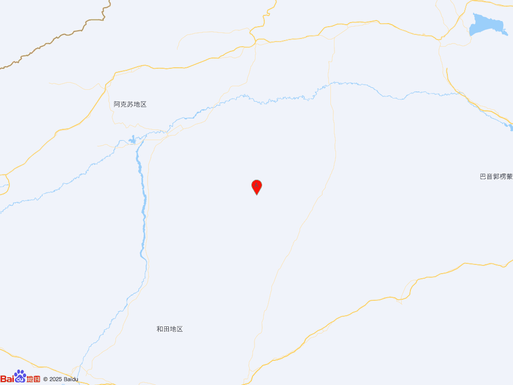 新疆阿克苏地区沙雅县（北纬39.70度，东经82.93度）发生3.6级地震
