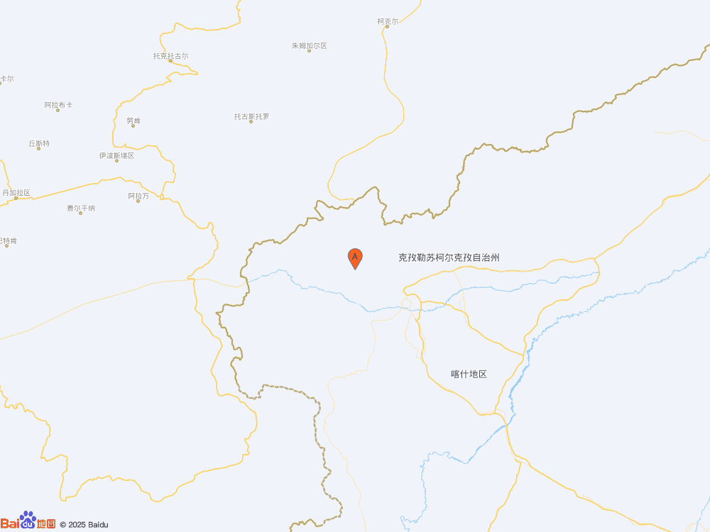 新疆克孜勒苏州乌恰县（北纬39.87度，东经75.33度）发生3.3级地震