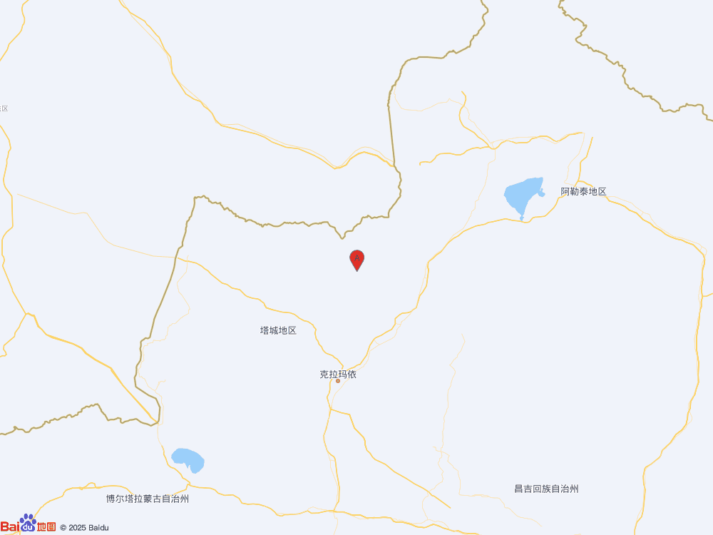 新疆塔城地区和布克赛尔县（北纬46.61度，东经85.14度）发生3.0级地震