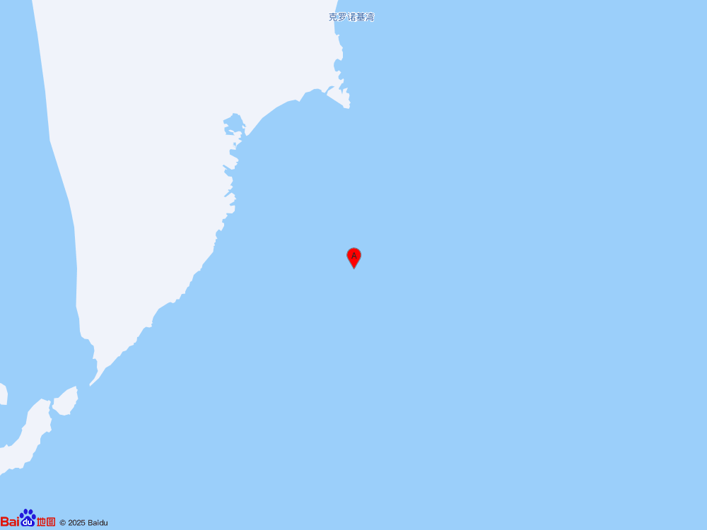 堪察加东岸远海发生5.8级地震